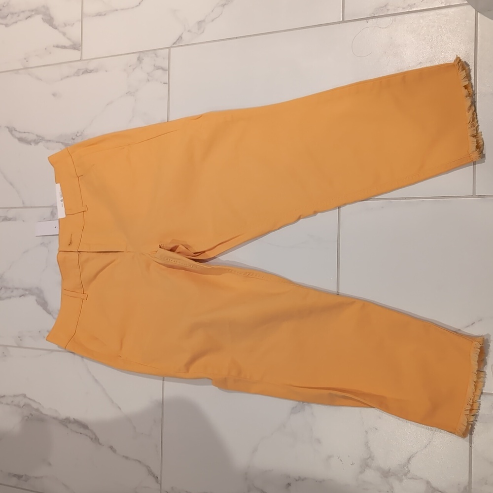 NWT LOFT Curvy Girlfriend Chino Ankle Pants